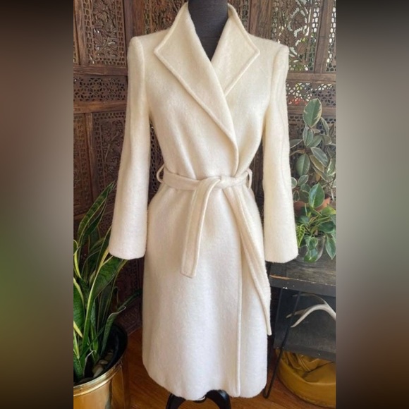 ISO: Vintage White Wrap Coat - Picture 1 of 5